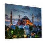 Canvas print Hagia Sophia in sunset