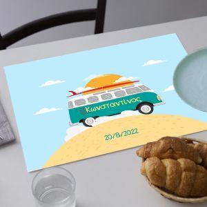 Placemat, Bear with balloons 2