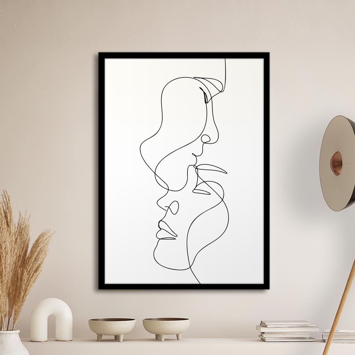 Man and woman, Poster