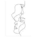 Man and woman, Poster