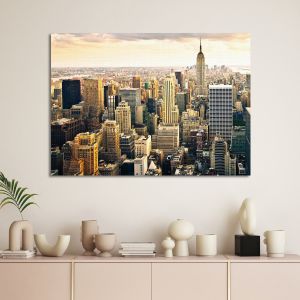 Canvas printNew York, Manhattan & The Empire State building