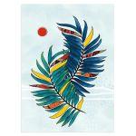 Leaves or feathers, Poster