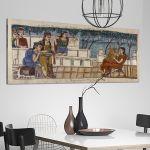 Canvas print Sapfo and Alkaios