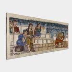 Canvas print Sapfo and Alkaios