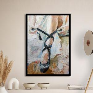 Tying the pointe I poster