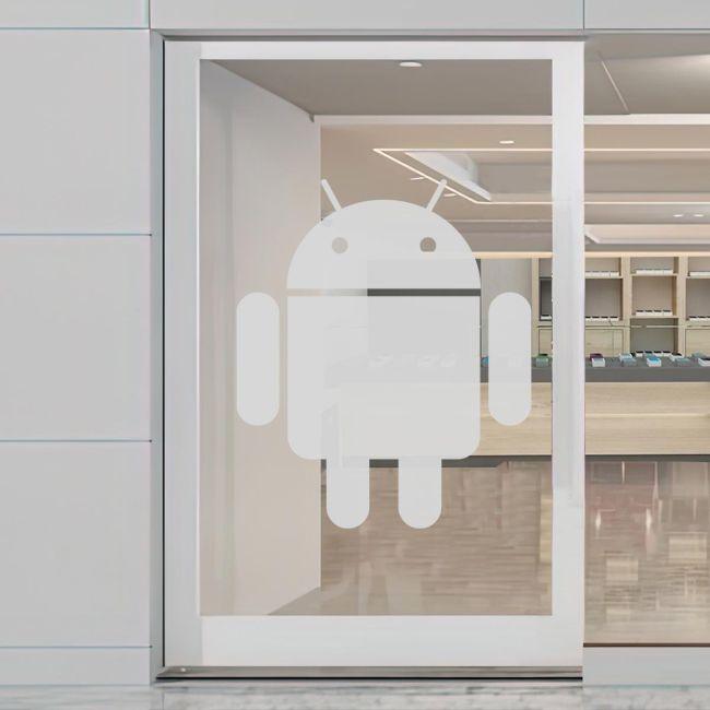 Shop window,frosted protection film vertical