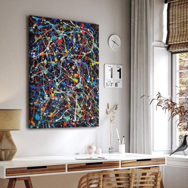 Canvas print In Pollock style II