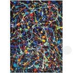 Πίνακας ζωγραφικής In Pollock style II Καμβάς τελαρωμένος