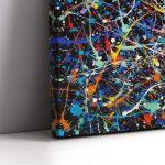 Canvas print In Pollock style II