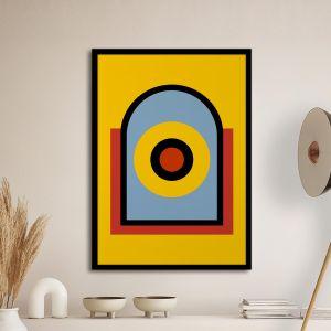 Eye in the mirror Poster