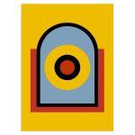 Eye in the mirror. αφίσα κάδρο  Αφίσα