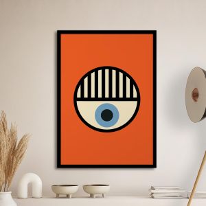 Eye with lashes Poster