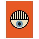 Eye with lashes Poster