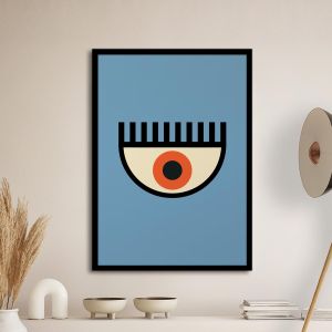 Eye with lashes I Poster