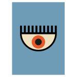 Eye with lashes I. αφίσα κάδρο  Αφίσα