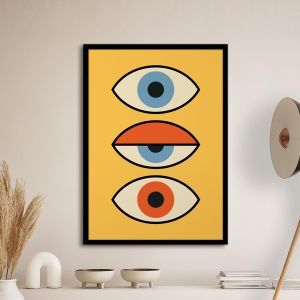 Three eyes Poster