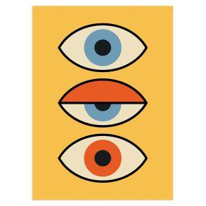 Three eyes Poster 2