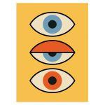 Three eyes Poster