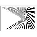 Geometric horizon αφίσα κάδρο  Αφίσα