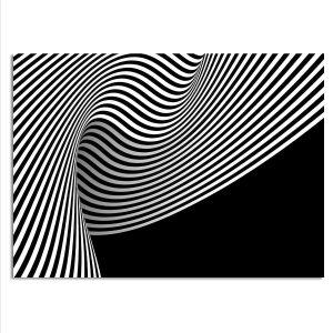 Geometrical illusion αφίσα κάδρο  Αφίσα πόστερ με μαύρη κορνίζα 2