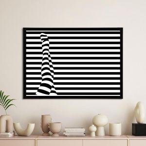 Feet illusion, Poster