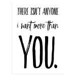 There is'nt anyone i want more αφίσα κάδρο  Αφίσα