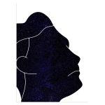 Abstract male face αφίσα κάδρο  Αφίσα