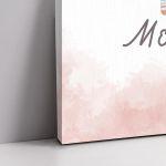 Canvas print baptism, Fox watercolor