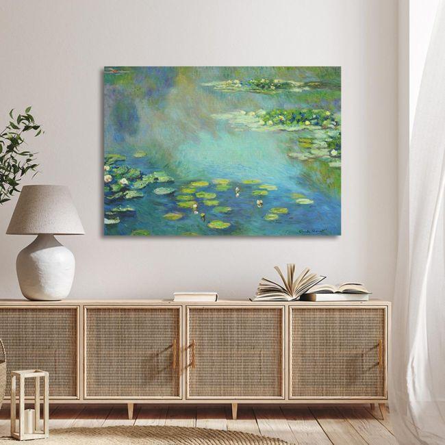 Canvas print Water lilies, Monet C