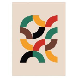 Colorful curves Poster 2