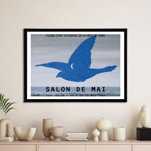 Magritte, Musee d'art de Paris I, Poster