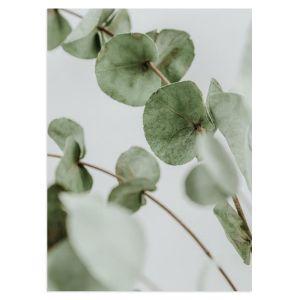 Green leaves αφίσα κάδρο  Αφίσα πόστερ με μαύρη κορνίζα 2