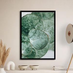 Green leaves I, poster