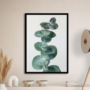 Green leaves IV, poster