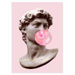 David's pink bubble, Poster