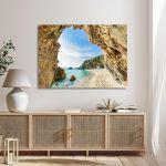 Canvas printCorfu sea view