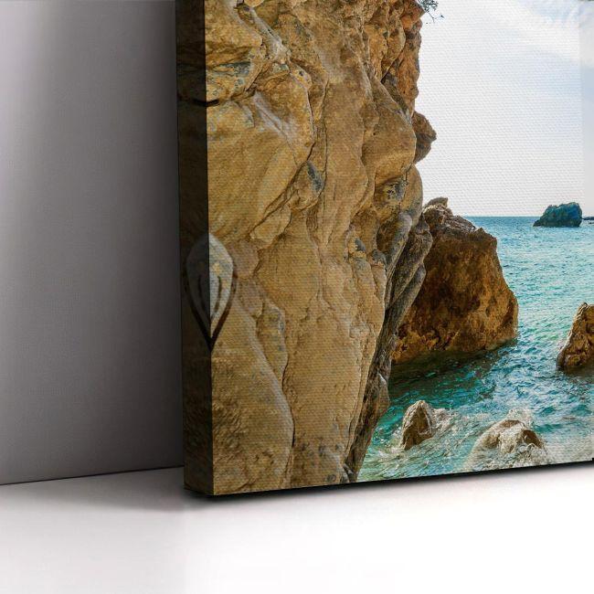 Canvas printCorfu sea view