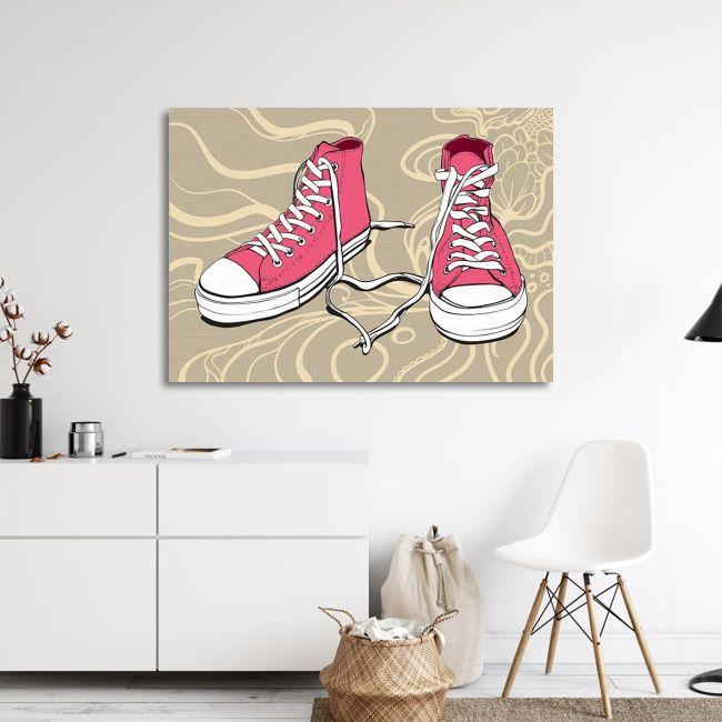 Canvas print Sneaker art