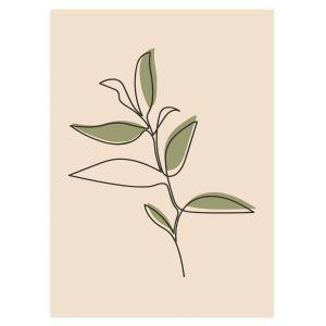 Abstract leaves, Poster 2