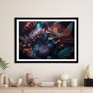 Dreamy flowers I, Poster