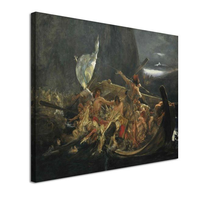 Canvas print After the destruction of Psara, Gyzis