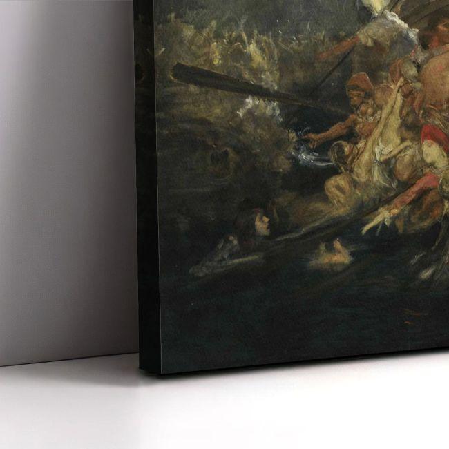Canvas print After the destruction of Psara, Gyzis