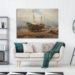 Canvas print Shipyard, Volanakis