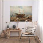 Canvas print Shipyard, Volanakis