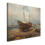 Canvas print Shipyard, Volanakis