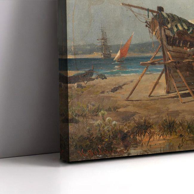 Canvas print Shipyard, Volanakis