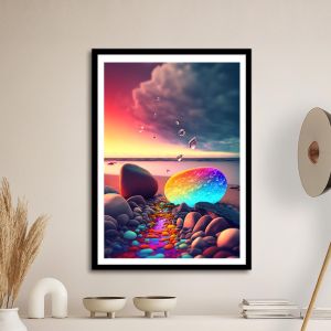 In rainbow colors, Poster