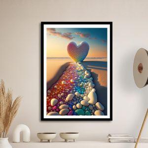 In rainbow colors I, Poster