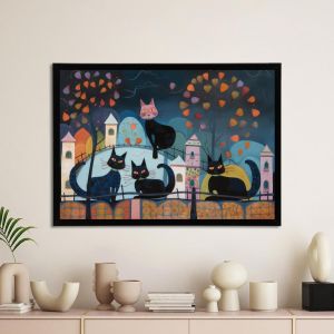 Black cats, Poster