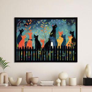 Black cats I, Poster